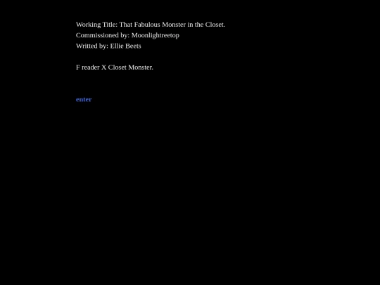 That Fabulous Monster In My Closet Public screenshot