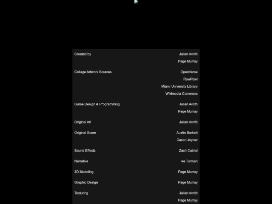webdesign/scrapped/credits screenshot