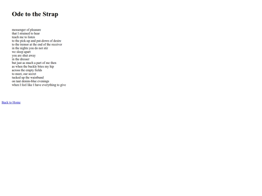 ode_to_the_strap-2024 screenshot
