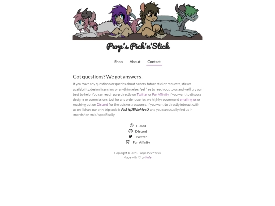 contact screenshot