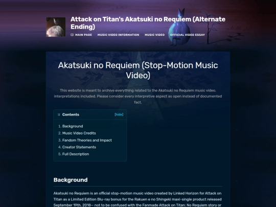 Akatsuki_no_Requiem_Stop_Motion_MV screenshot