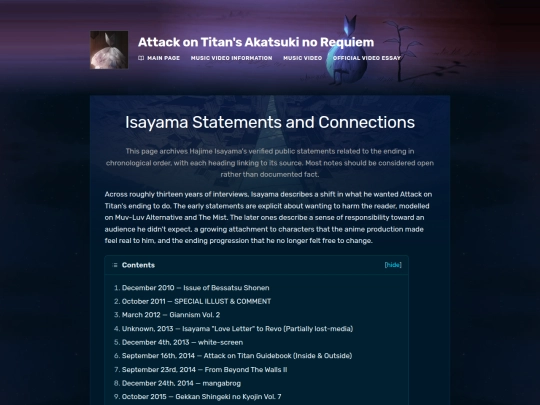 Isayama_Statements_and_Connections screenshot
