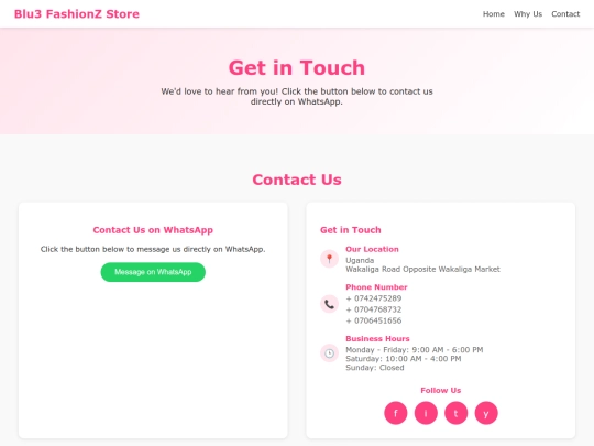 contact screenshot