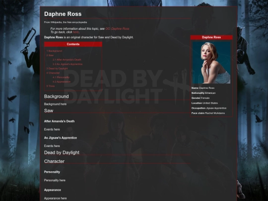 OCs/Daphne-Ross screenshot