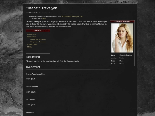 OCs/Elisabeth-Trevelyan screenshot