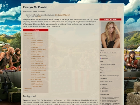 OCs/Evelyn-McDaniel-fc screenshot