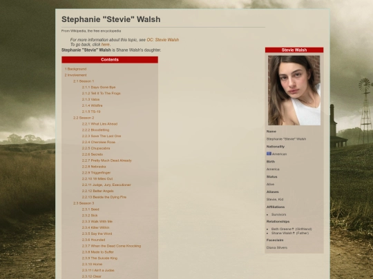 OCs/Stevie-Walsh screenshot