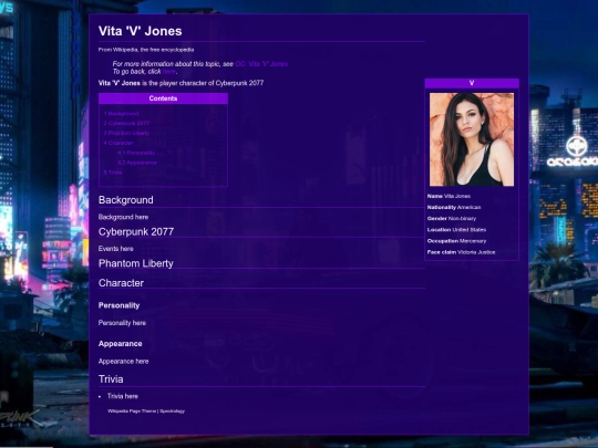 OCs/Vita-V-Jones screenshot
