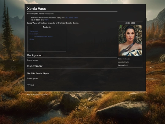 OCs/Xenia-Vass screenshot
