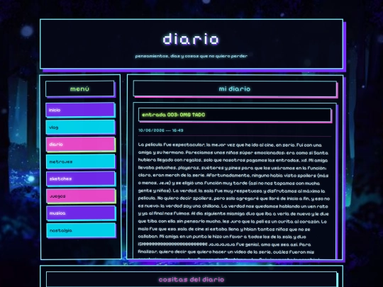 diario screenshot