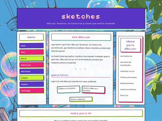 sketches screenshot