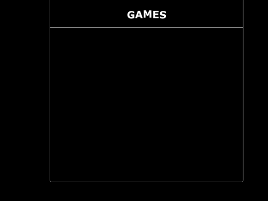 games screenshot