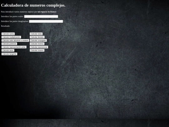 CALCULADORA_COMPLEJOS screenshot