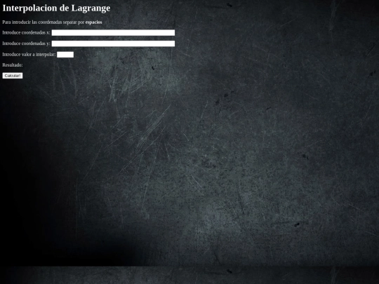 LAGRANGE screenshot