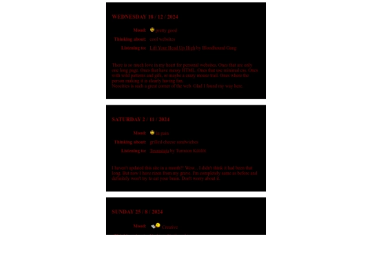 blog screenshot