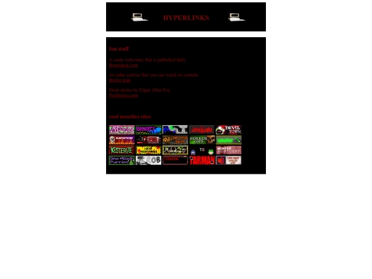 links screenshot