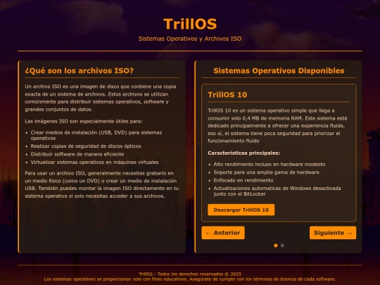 ISOS screenshot