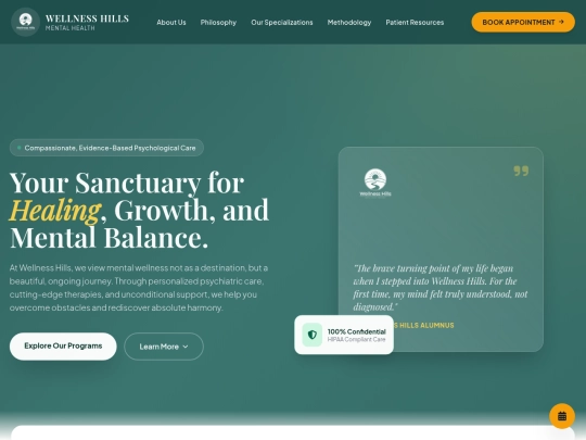 wellness-hills screenshot