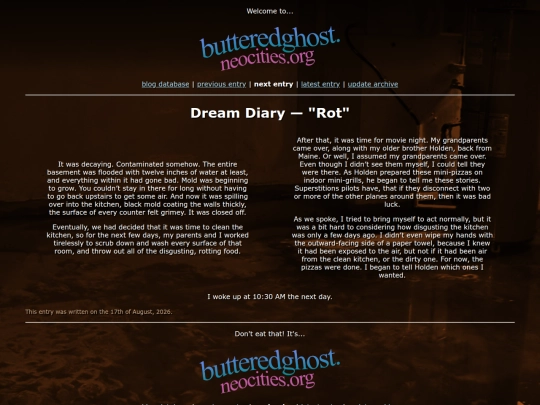 blog/dream.2 screenshot
