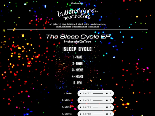 music/sleepcycleep screenshot