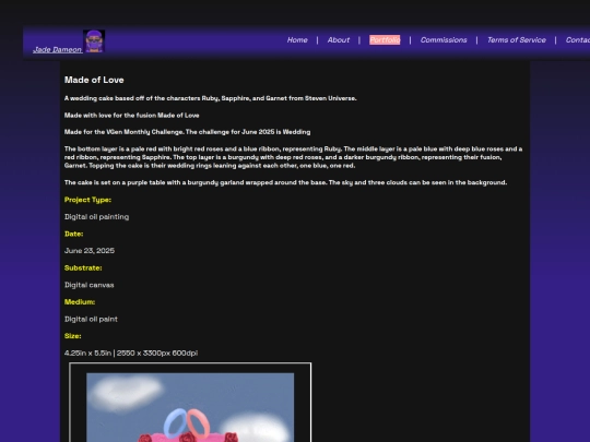 portfolio/digital/MadeOfLove screenshot