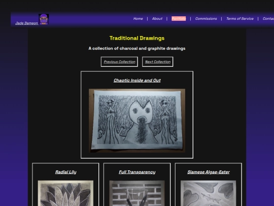 portfolio/traditional screenshot