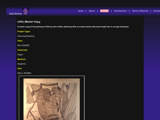 portfolio/traditional/lilith screenshot