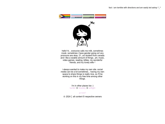 about-me screenshot