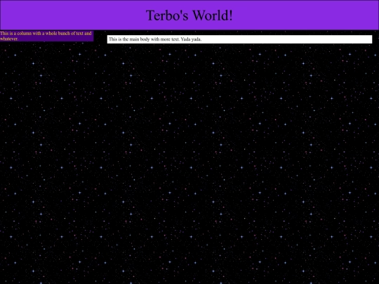 test screenshot