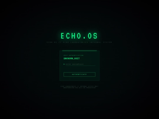 echo screenshot