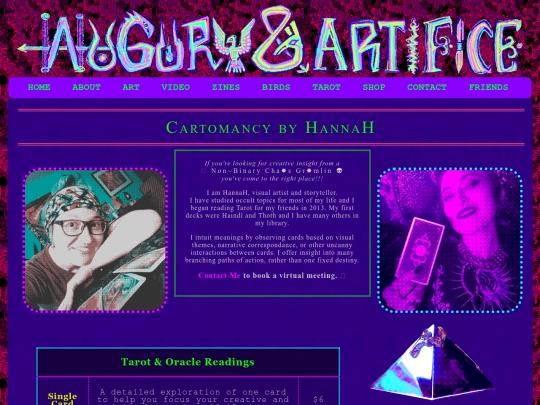 tarot screenshot