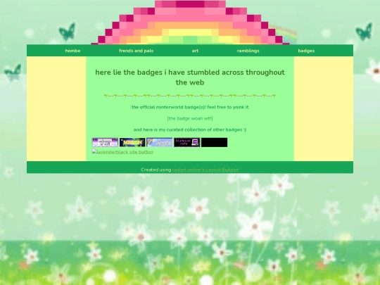 badges screenshot