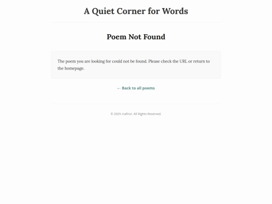 poem screenshot