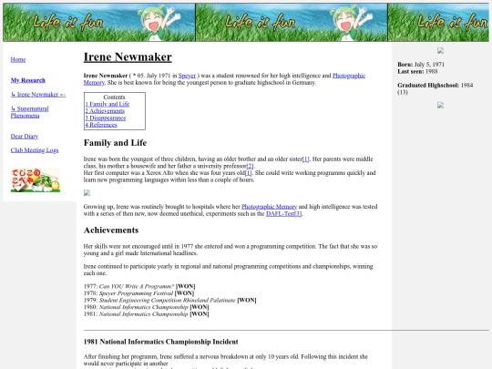 irene screenshot