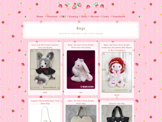 egl/wardrobe/bags screenshot