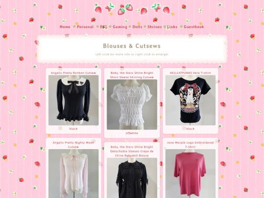 egl/wardrobe/blouses screenshot