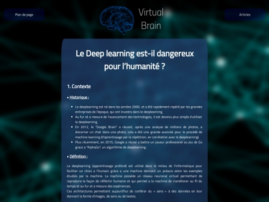 virtualbrain screenshot