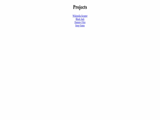 index screenshot