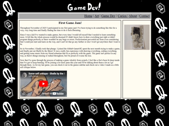 Writing/firstGameJamPost screenshot