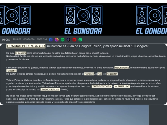 ELGONGORASOBREMI screenshot