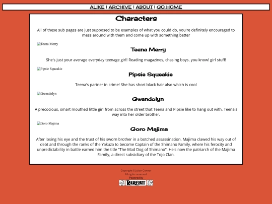 characters screenshot