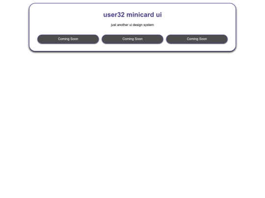 cardUI screenshot