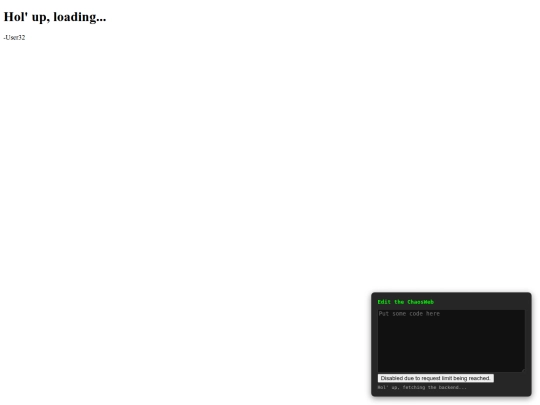 chaosweb screenshot