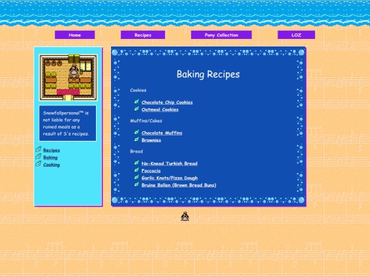 baking-recipes screenshot