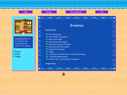 brownies screenshot