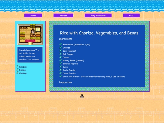 chorizo-rice-and-beans screenshot