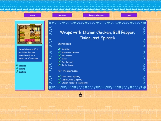 lemony-chicken-wraps screenshot