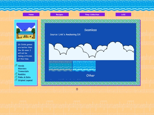 loz-pngs-patterns screenshot