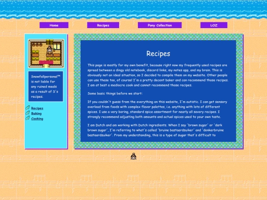 recipes screenshot