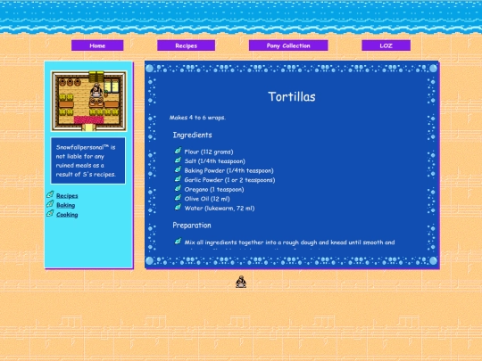 tortillas screenshot